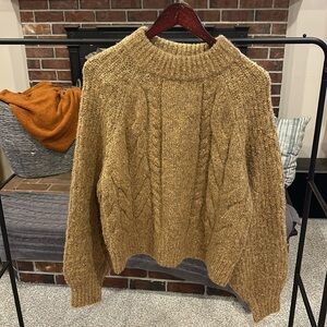 Universal Threads cropped wool sweater